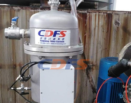 水力驅(qū)動(dòng)自清洗過濾器安裝現(xiàn)場(chǎng)