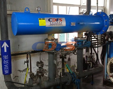 吸吮式自清洗過(guò)濾器安裝現(xiàn)場(chǎng)