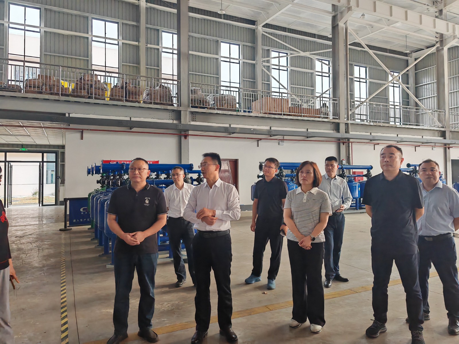 縣領導調研ued官網環保，共謀高新區綠色發展